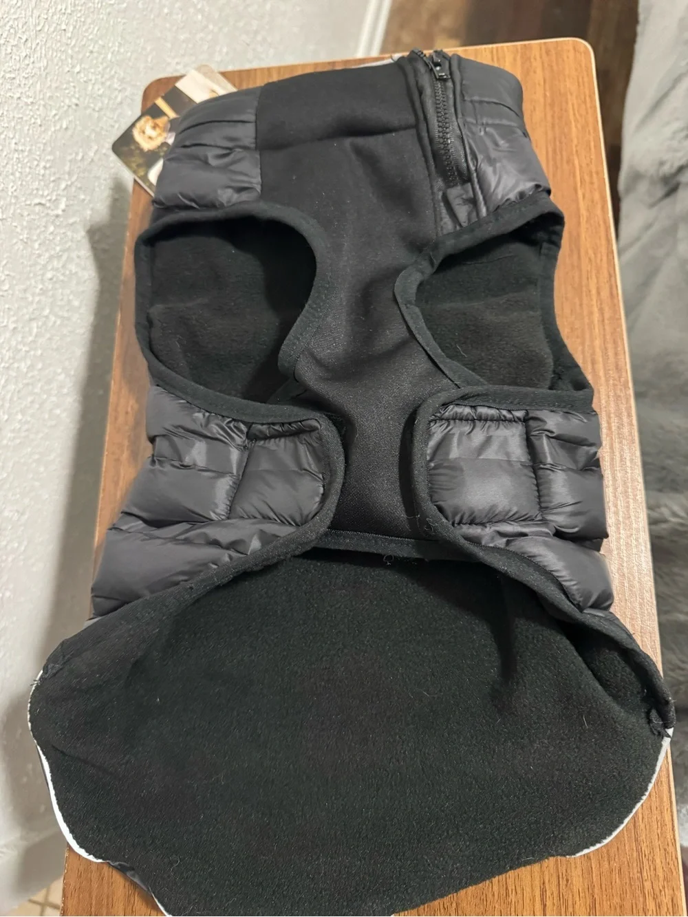 Kong Black Quilted Dog Parachute Puffer Jacket